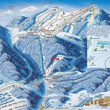 Fatrapark 2 214 In Hrabovo With Bike Storage Appartement *